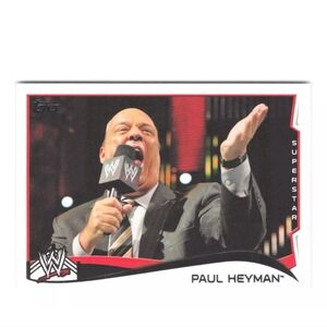 Paul Heyman 🔥 WWE Wrestling Trading Card 🏆 Bloodline Wise Man